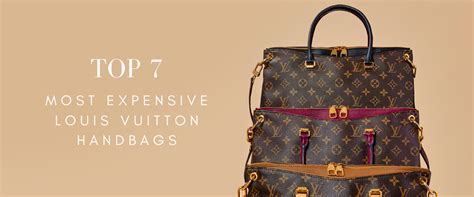 LV fever: 6 Most Expensive Louis Vuitton Bags In The World.